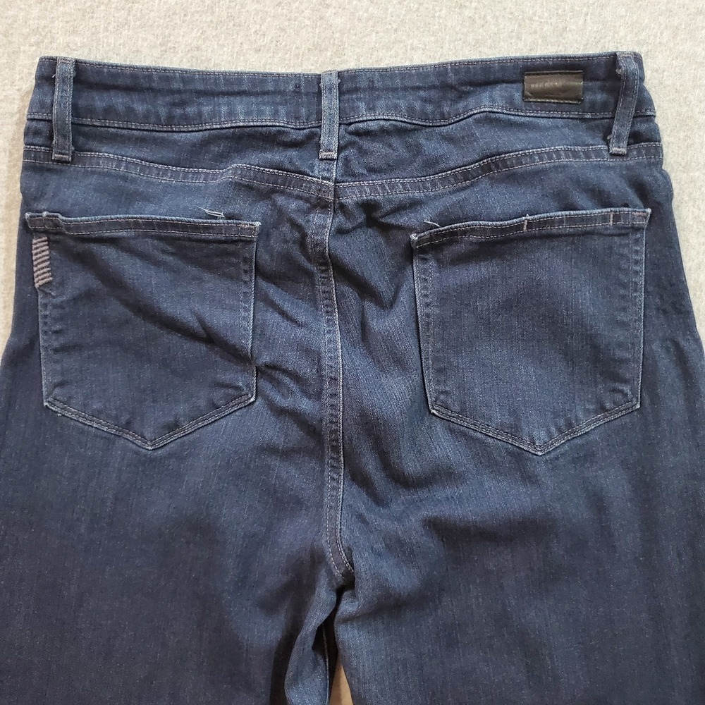 Paige Jeans Womens 31 Blue Denim High Rise Manhattan Bootcut - Picture 8 of 11